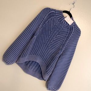 NWT FP chunky knit sweater